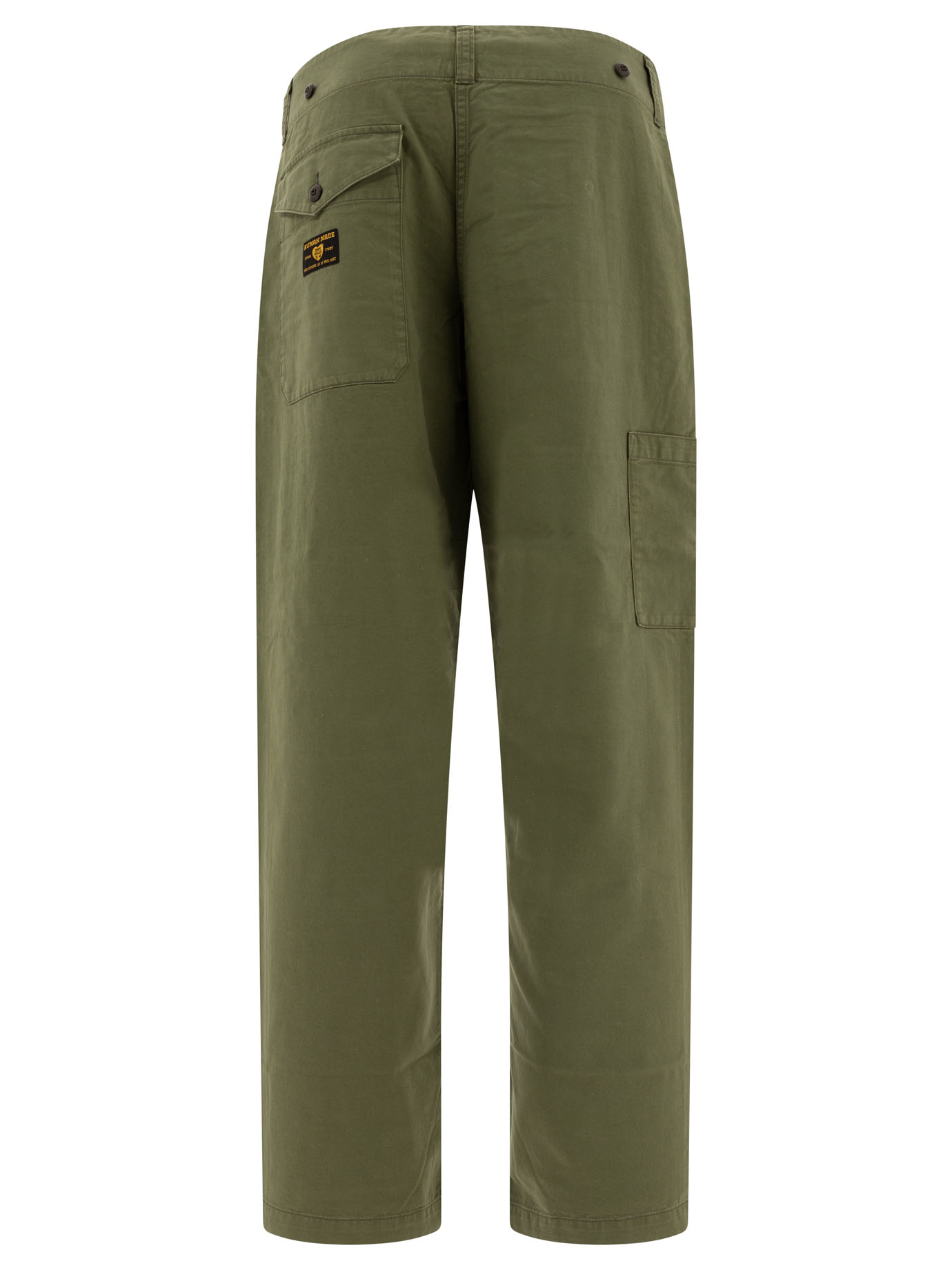 HUMAN MADE Green Straight-leg cargo trousers